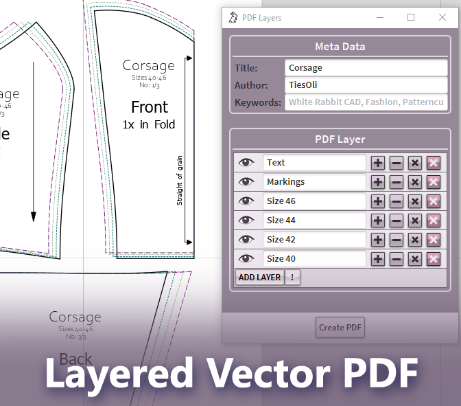 PDF export