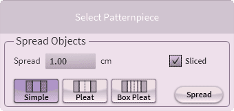 slash and spread input tab