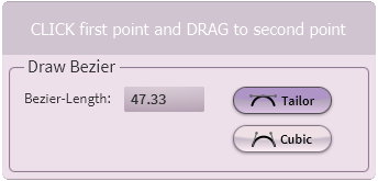 bezier input tab